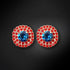 Auskarai "Andrea (Bermuda Blue)" su Swarovski™ kristalais